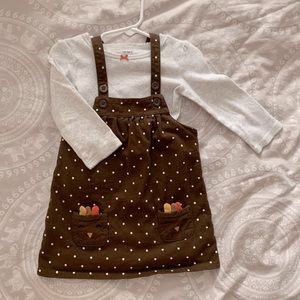 Carter’s 18M Thanksgiving dress outfit